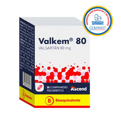 Valkem Comprimidos Recubiertos 80mg Producto Cenabast