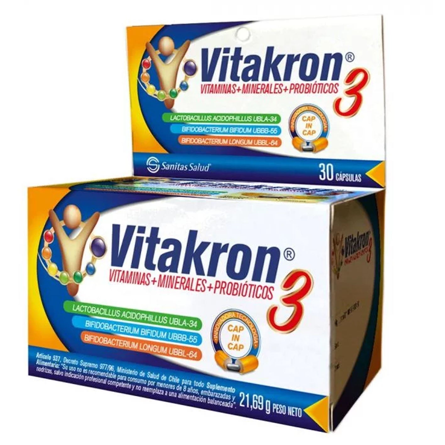 Vitakron 3 Cápsulas