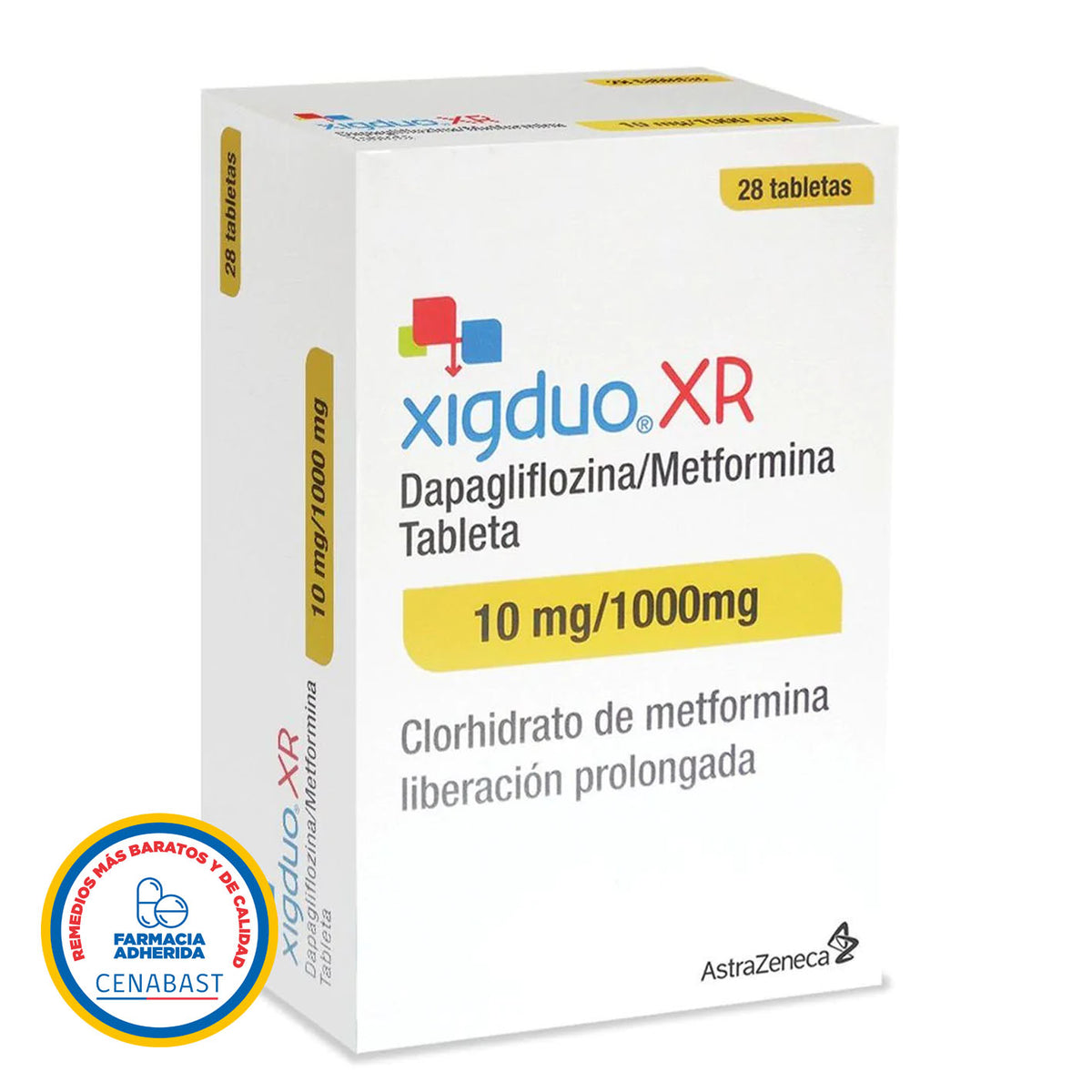 Xigduo XR Comprimidos 10/1000 Producto Cenabast