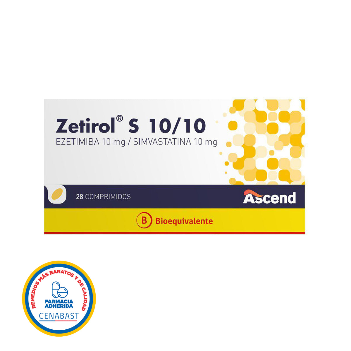 Zetirol S Comprimidos 10/10 Producto Cenabast