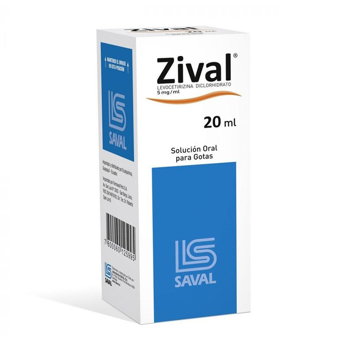 Zival Solución Oral para Gotas